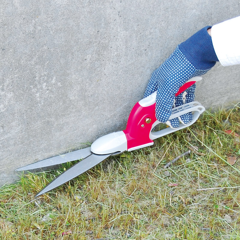 ステンレス回転式芝刈鋏