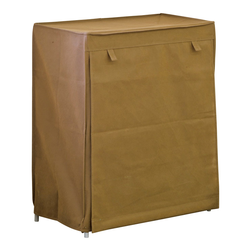 シューズラック4段 カバー付