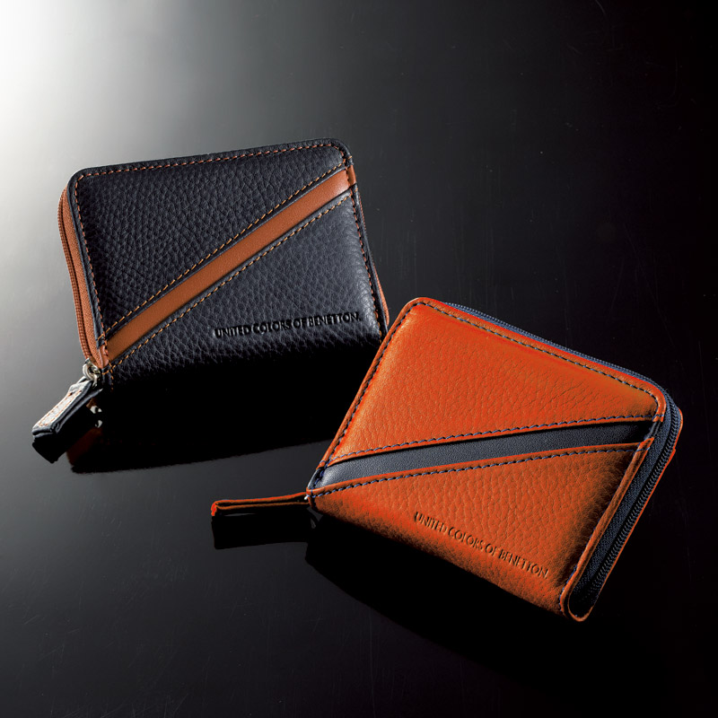 ベネトン　　ラウンドコインケース