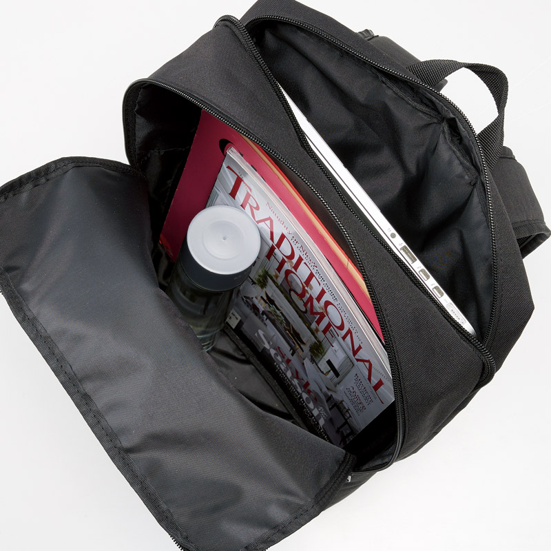 ビジネスリュック(PC対応)(ブラック)