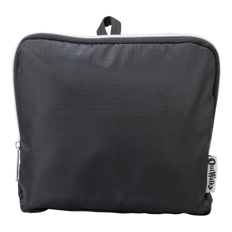 アウトウォーク　　折りたたみボストンバッグ(ブラック)