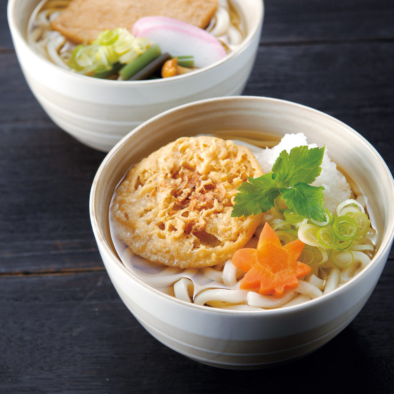 讃岐ゆでうどんきつね･天ぷら7食セット
