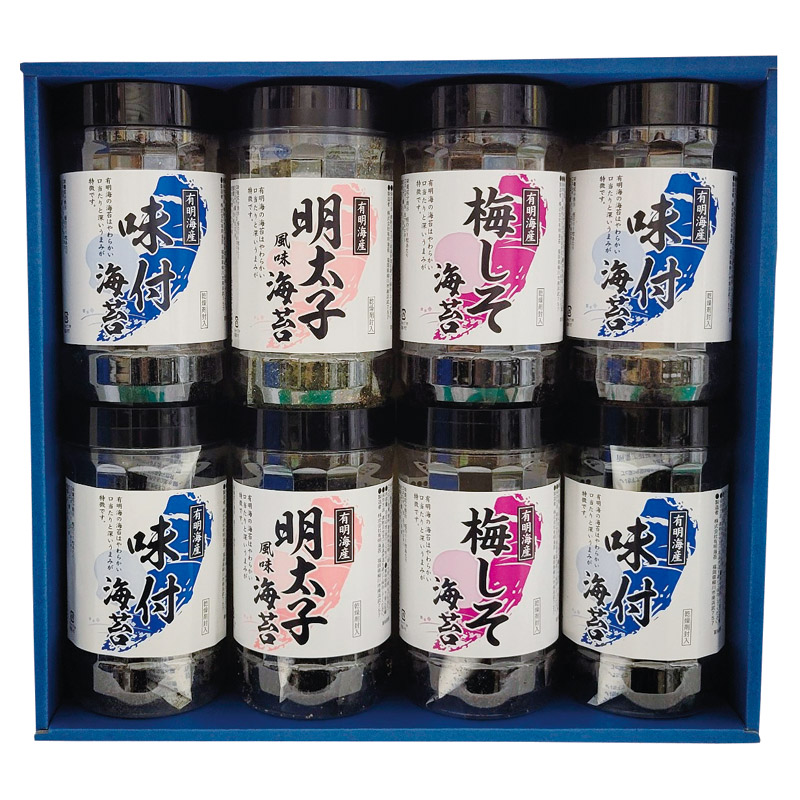 有明海苔　　有明海産味付海苔卓上詰合せ