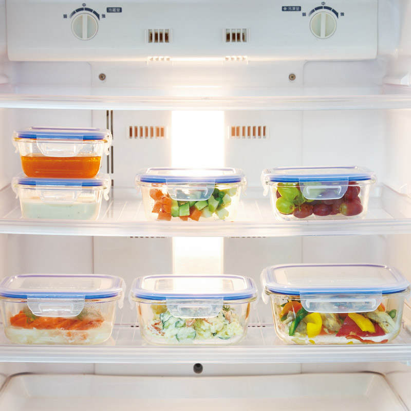 レッシュ　　耐熱ガラス容器6点セット