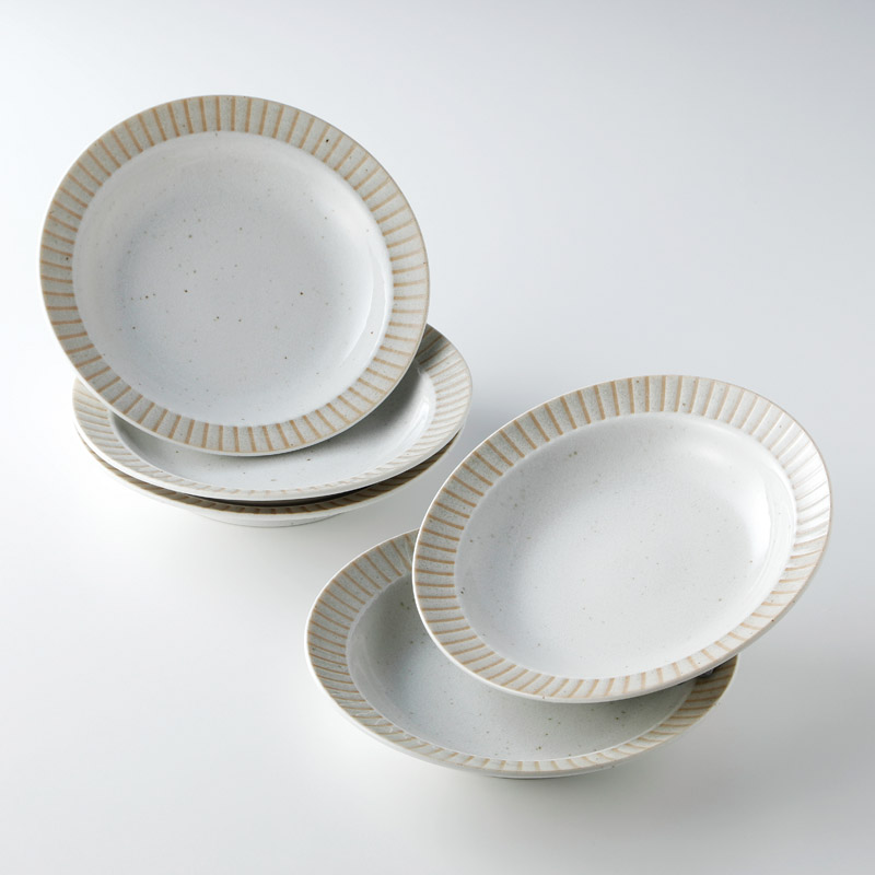 ラジアル カレー皿5枚組