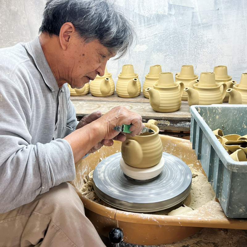 有田焼　　松尾利作 ポット&急須