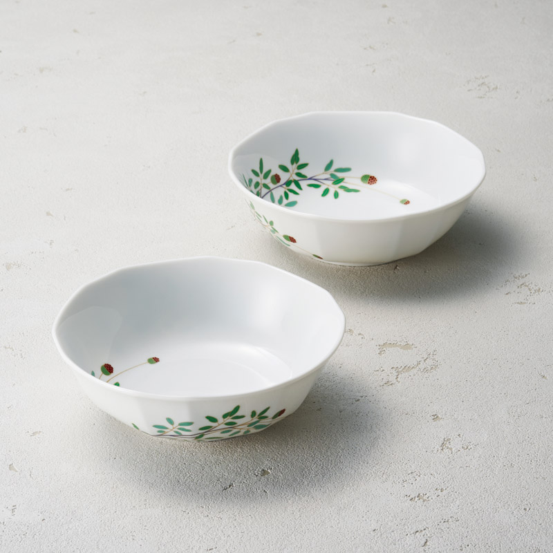 香蘭社　〈われもこう〉　ペア中鉢