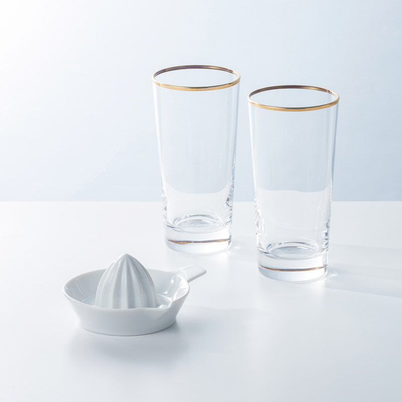 レモン搾り&サワーグラス2P