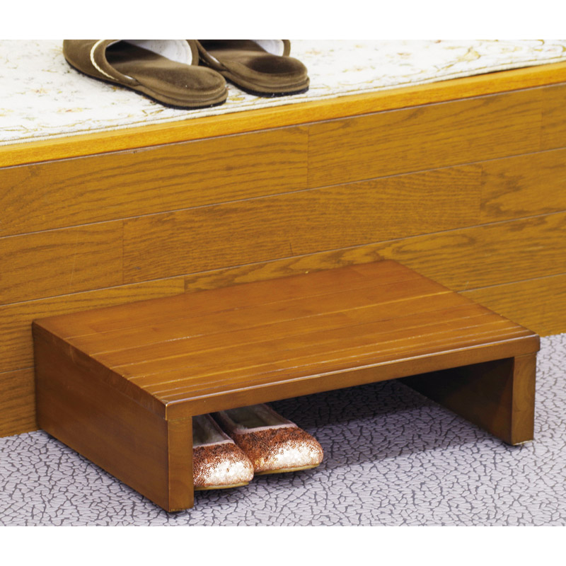 天然木玄関踏み台