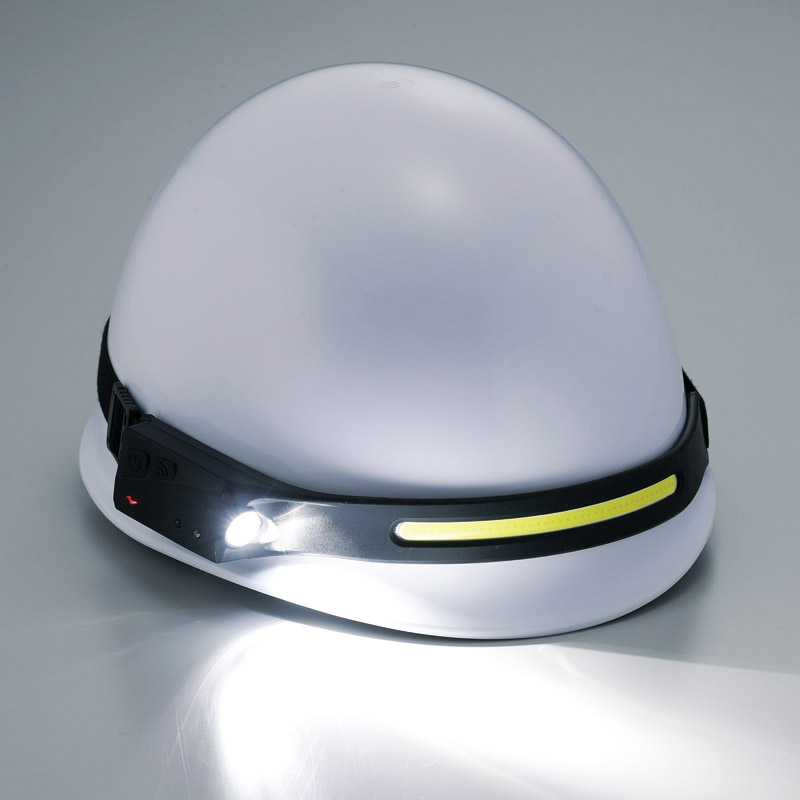 セーブインダストリー　　超軽量!充電式COBヘッドライト