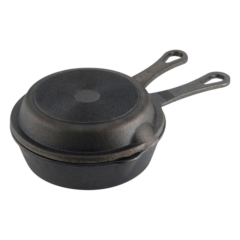 ヘビーズ　　鉄スキレットセット(敷板付)