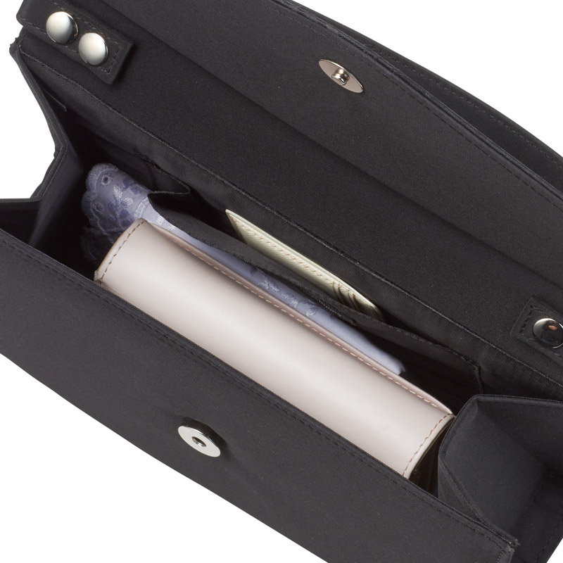 ユキコキミジマ　　2WAYフォーマルバッグ(ブラック)