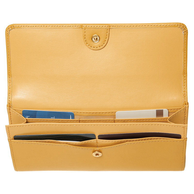 アッシュ･エル　　レディース長財布(イエロー)