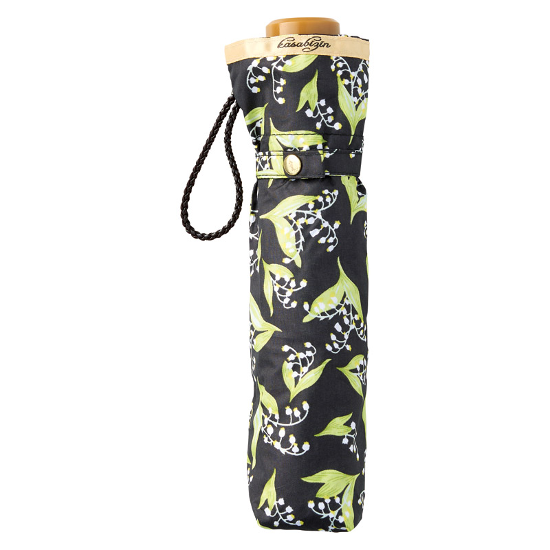 傘美人　　晴雨兼用遮光丸ミニ傘(スズラン柄)