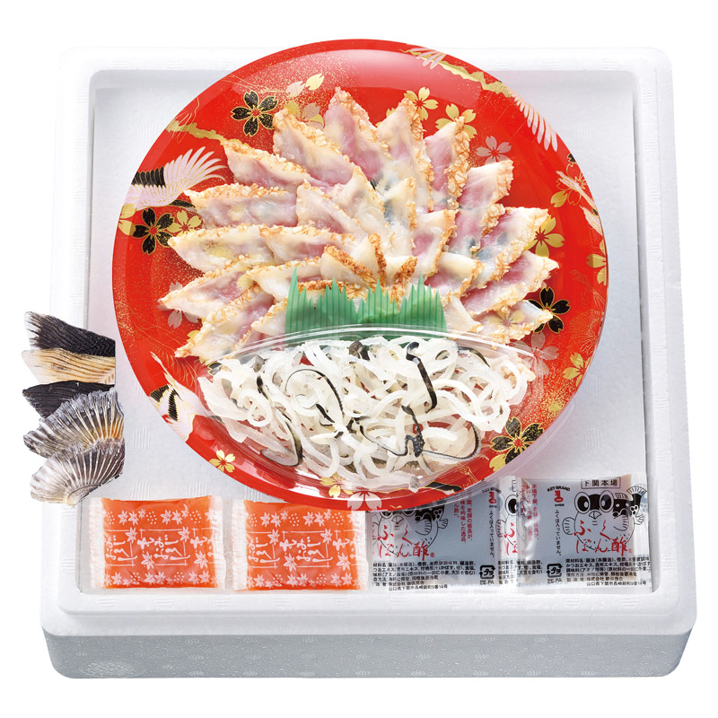 関とら本店　　ふくたたき刺身セット