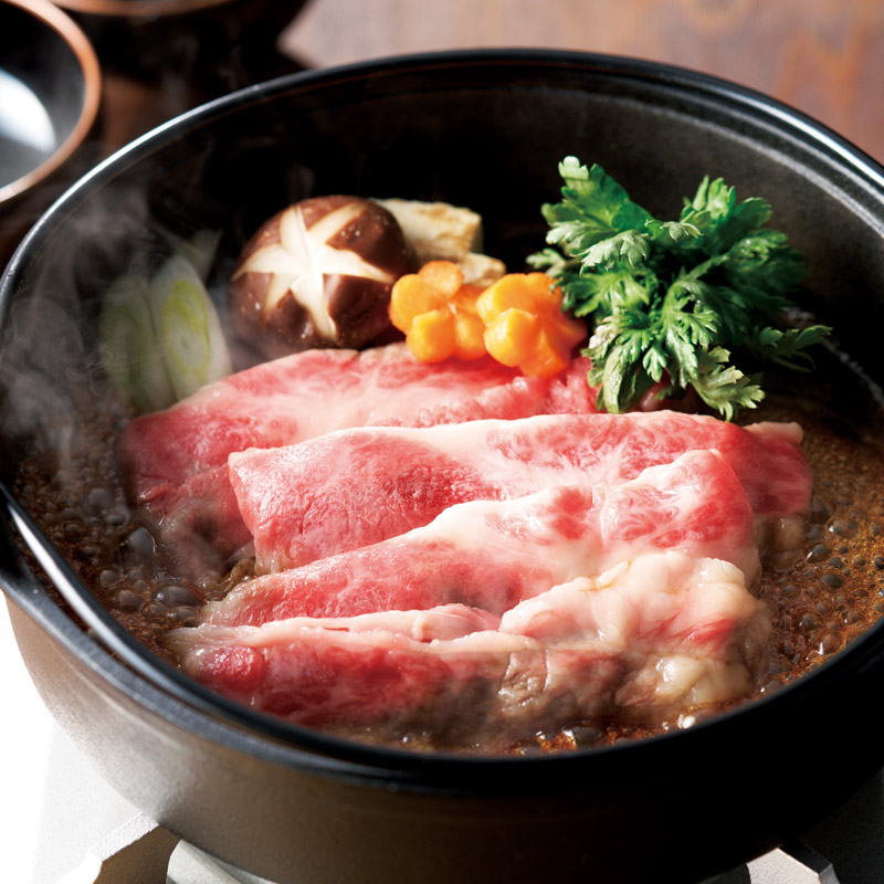 青空マルシェ　〈ソムリエセレクション〉　神戸牛すき焼き(ヒマラヤ岩塩付)