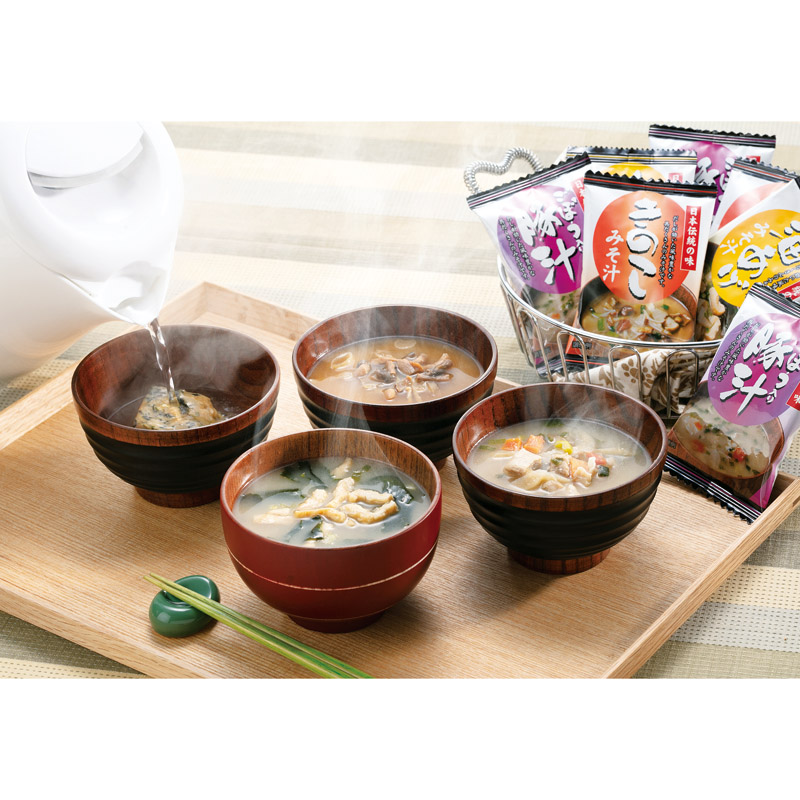 フリーズドライお味噌汁三種の味詰合せ