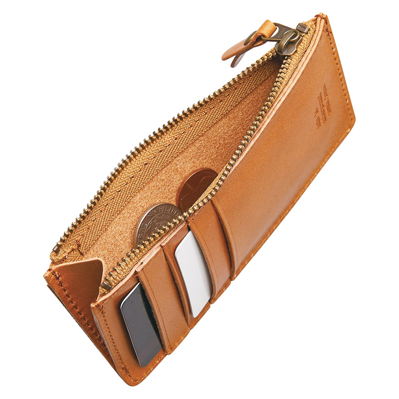 made in underground osaka.japan　　ヌメ革カードケース