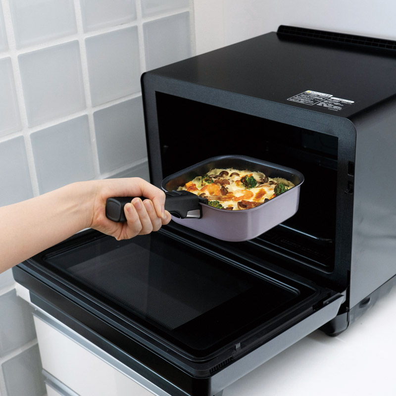 レクトメイト　　IH対応角型着脱鍋4点セット