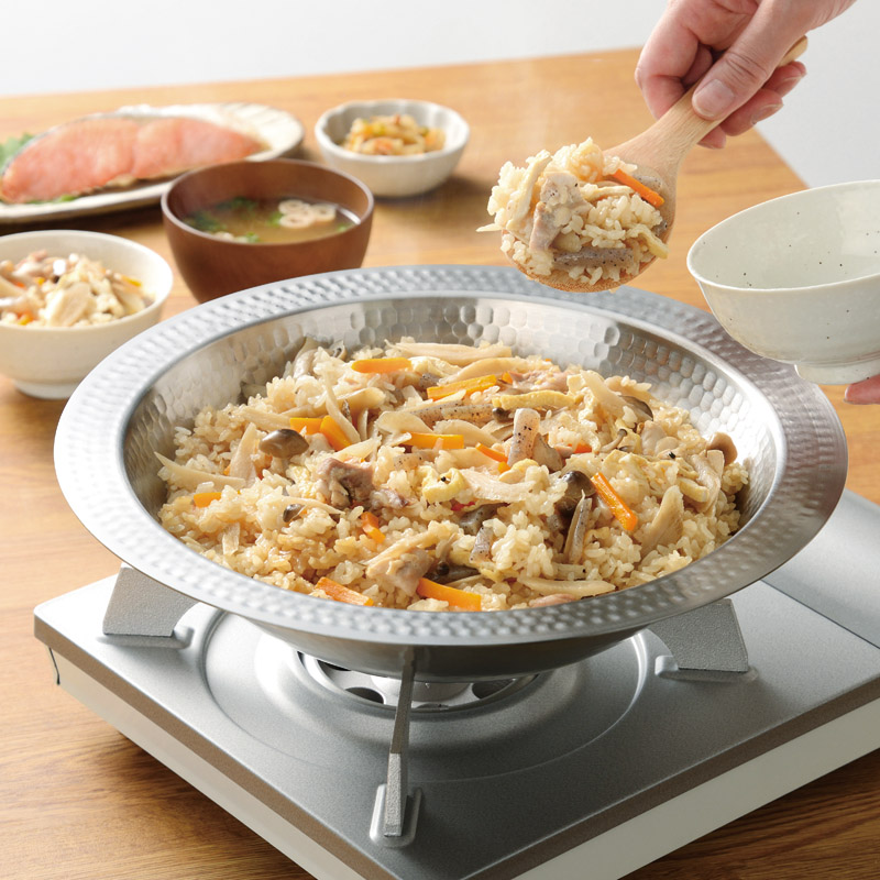 彩食庵　　IH対応蓋付よせしゃぶ鍋26cm