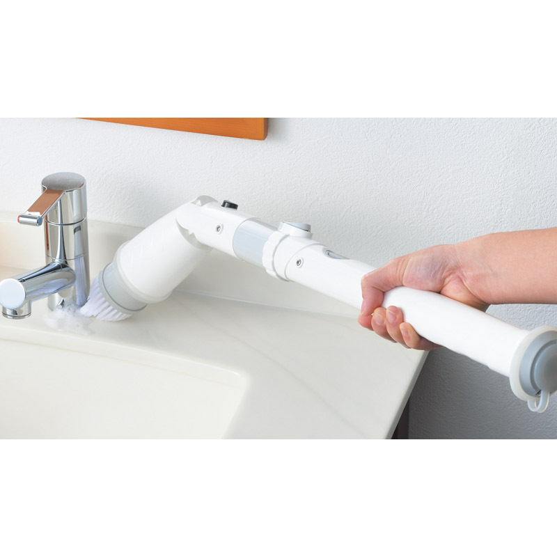 エレット　　充電式ロングポリッシャー角度調整付