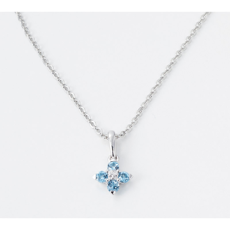 ブルートパーズペンダント