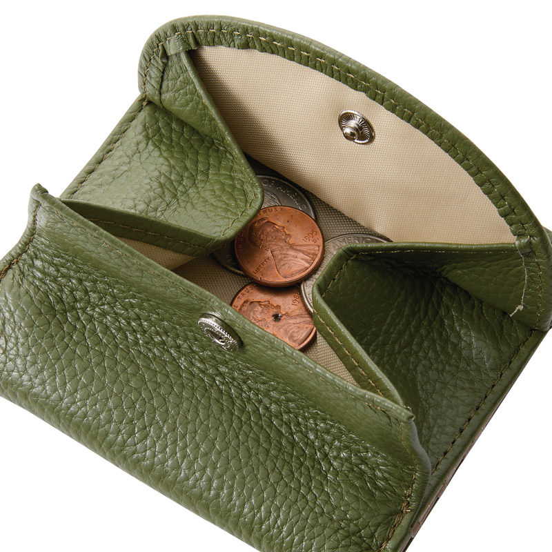 牛革コンパクト財布