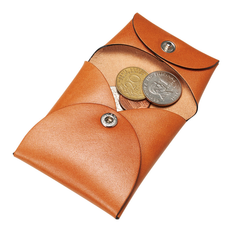 オイルレザー小銭入
