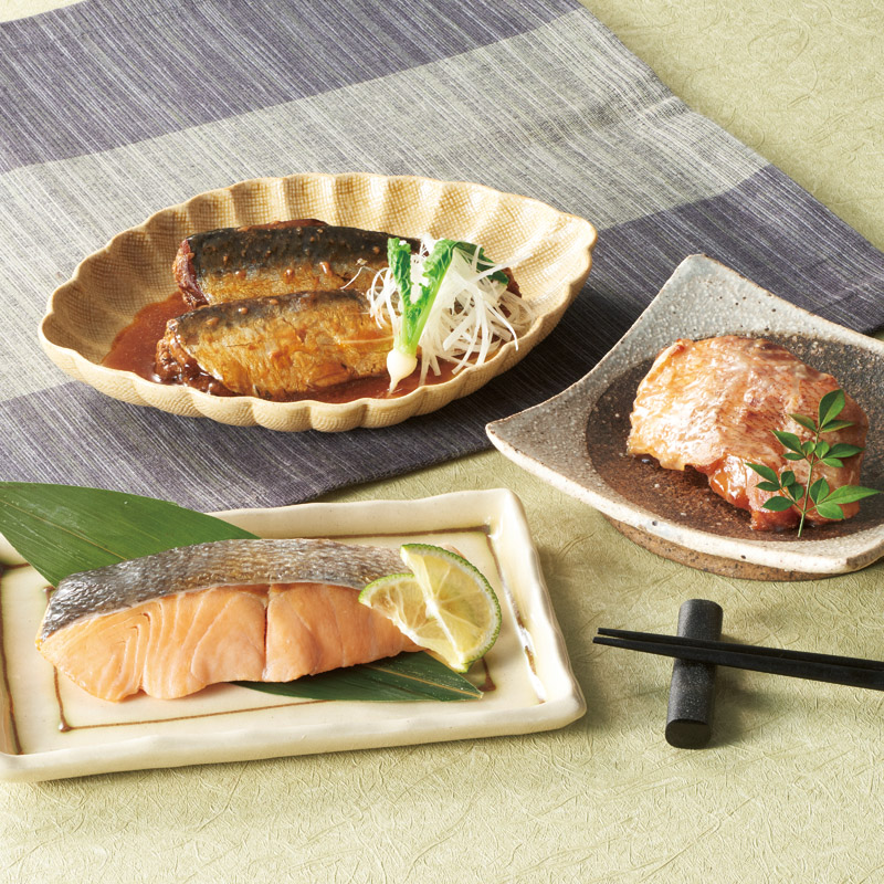 京都あまのや　　簡単便利煮魚･焼魚詰合せ