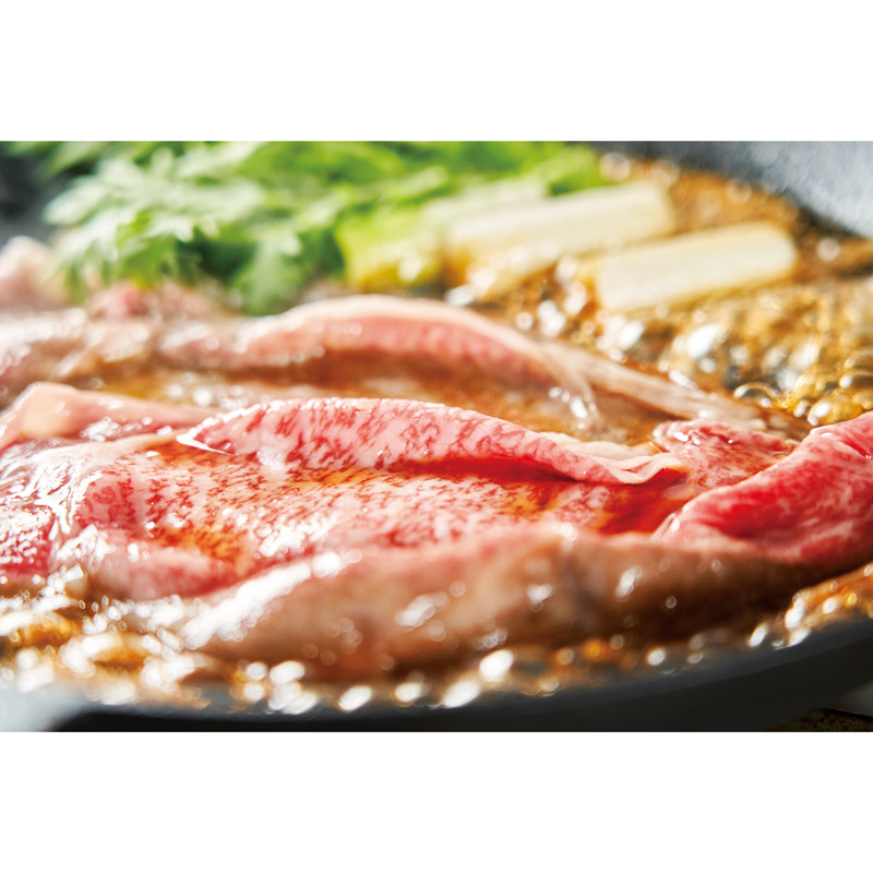 仙台牛肩ロースすき焼き