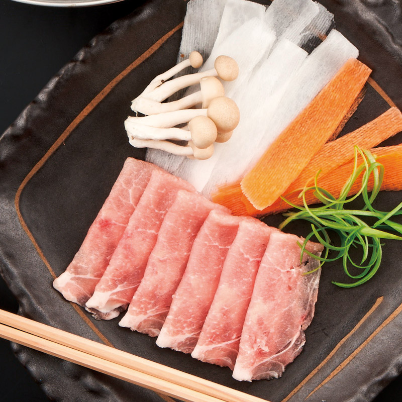 知床ポークロースしゃぶしゃぶ