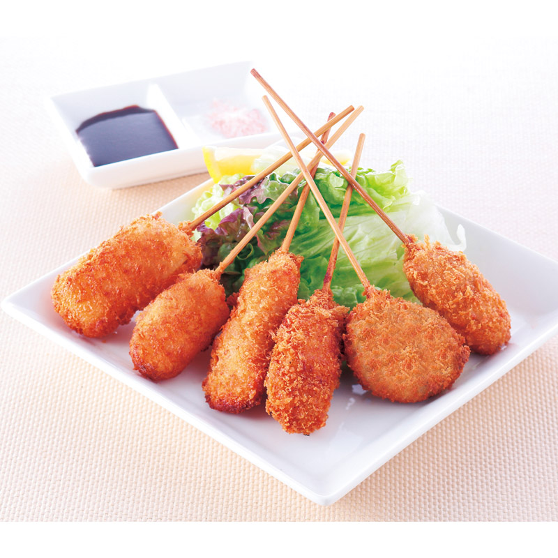 大阪の串カツセット