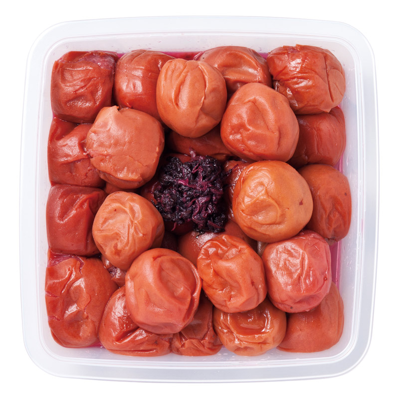 農家の梅 しそ漬梅