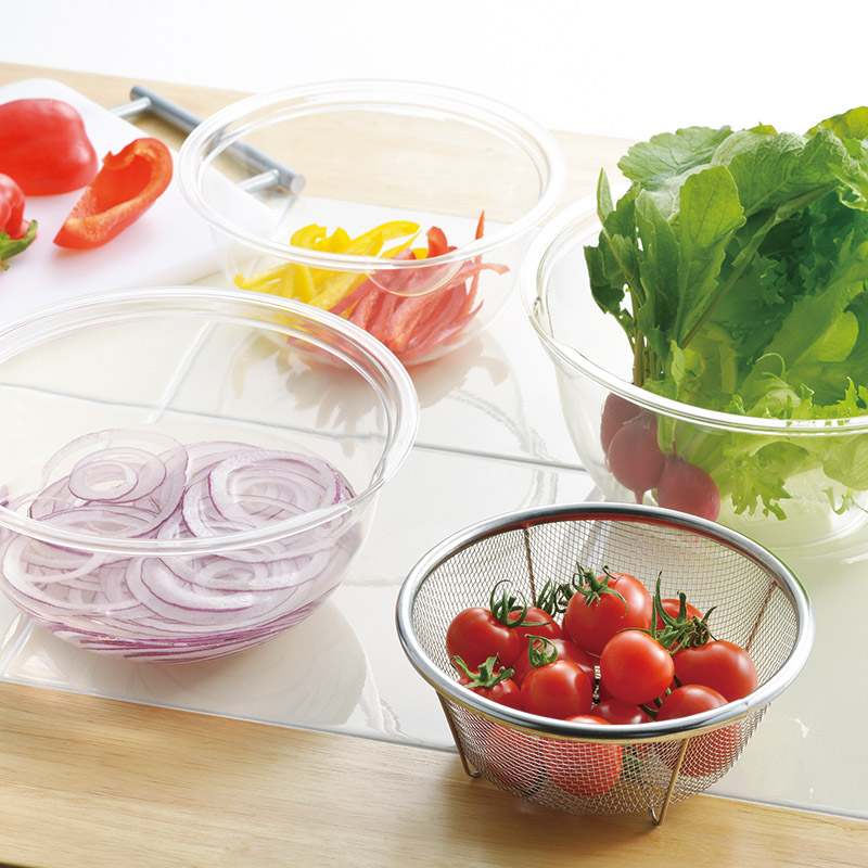 レンジボウル&ステンレスザル14点セット