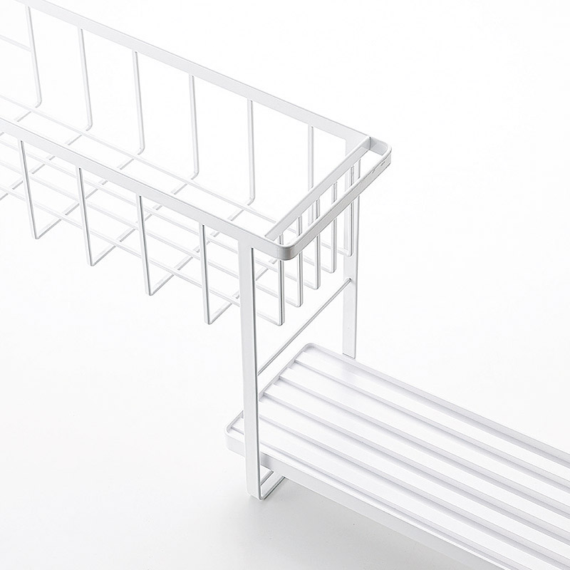 スリム3WAY水切りワイヤーバスケット2段