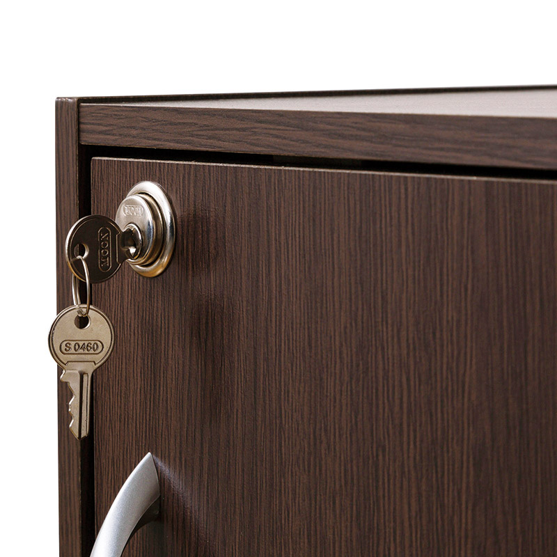 鍵付き3段ボックス