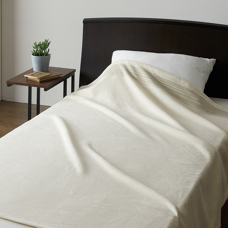 　なめらかコットン毛布