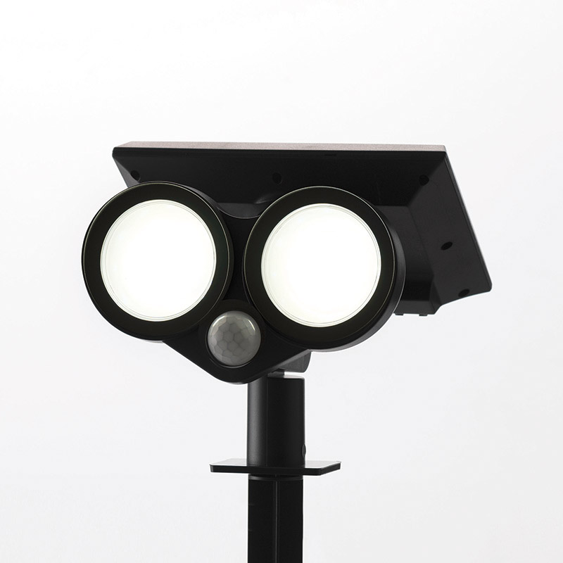 ソーラーガーデンライト2個セット(人感センサータイプ)