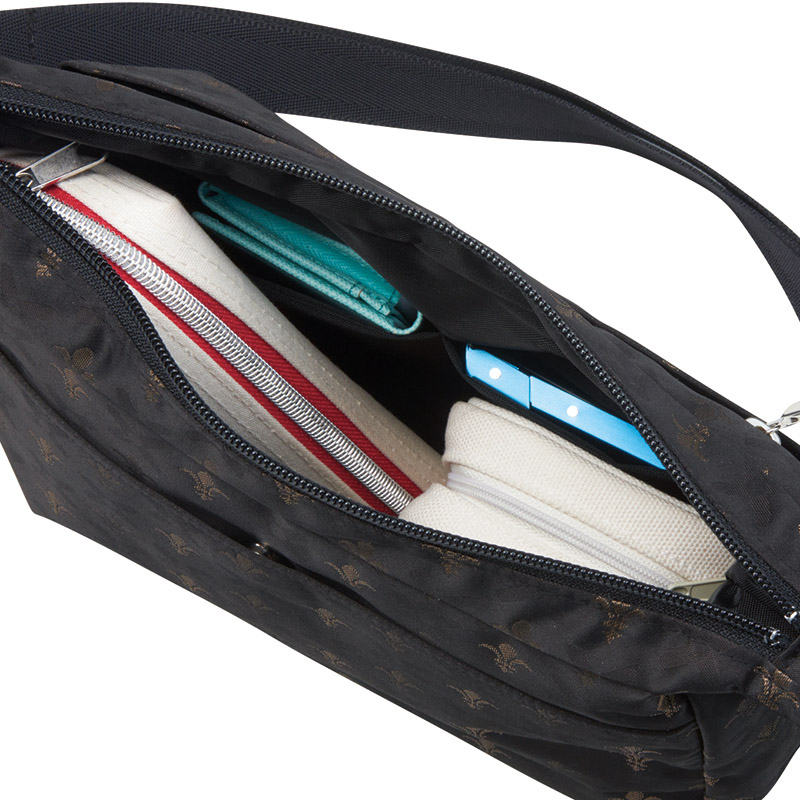 桐生ジャガードショルダー(ブラック)