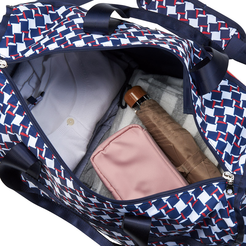 　ボストンバッグ(プリント柄)