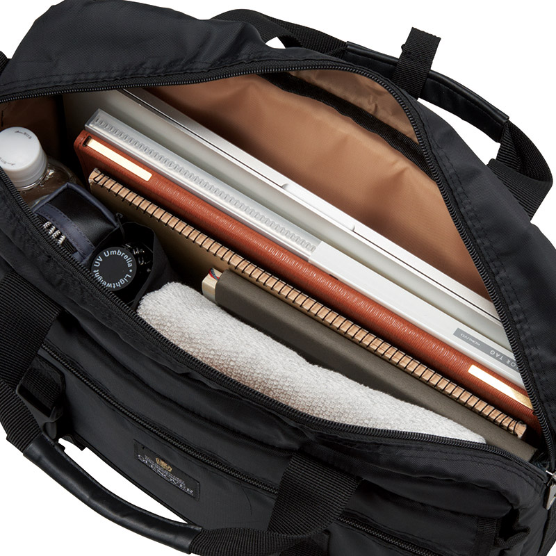 　3WAYブリーフバッグ(ブラック)