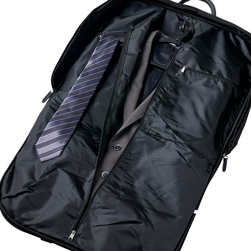 　ガーメントバッグ(ブラック)
