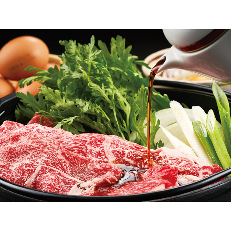 宮崎牛肩ロースすき焼き