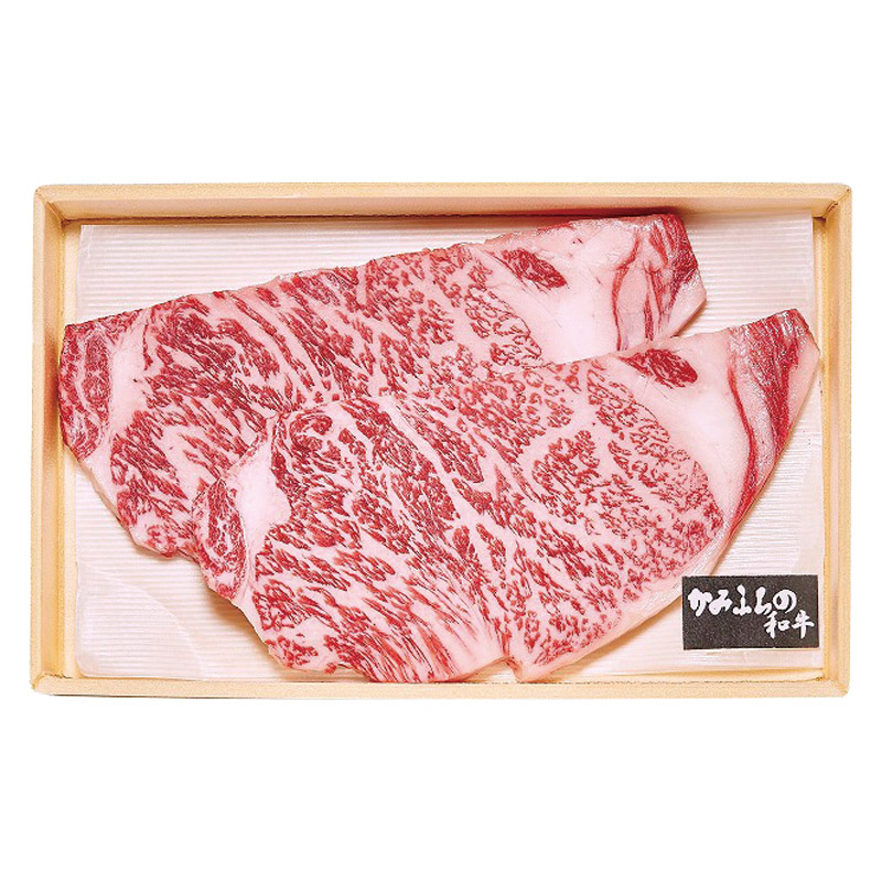 北海道かみふらの和牛サーロインステーキ用2枚