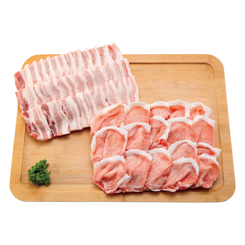 肥前さくらポーク しゃぶしゃぶ&豚カルビセット