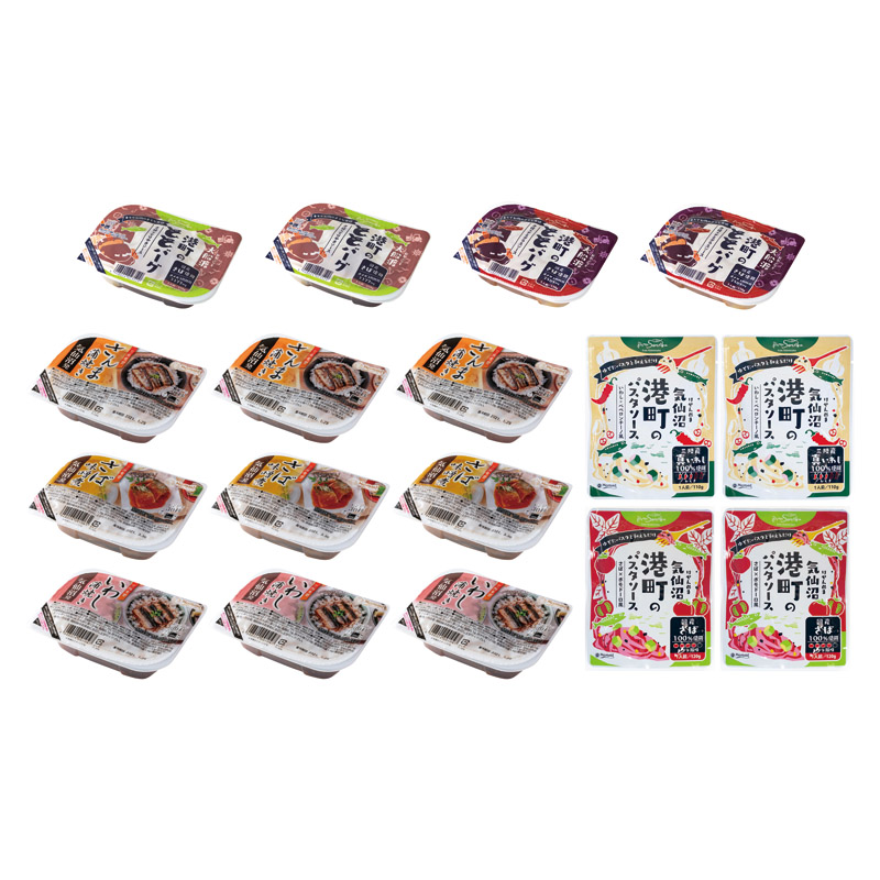 三陸食堂･港町のととバーグパスタソースセット