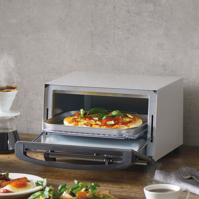 　ミラーガラスオーブントースター