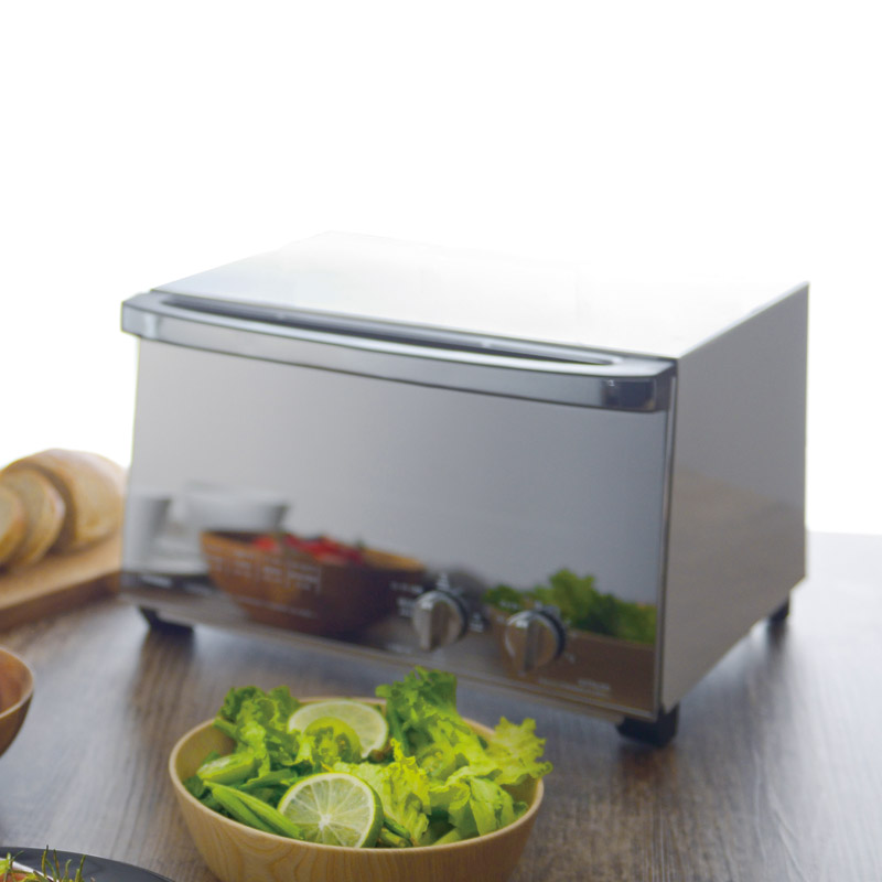 　ミラーガラスオーブントースター