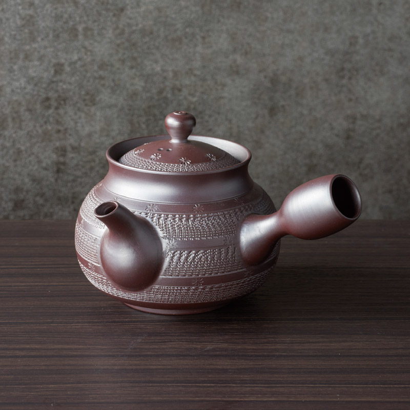 　正規作 中丸ヒレ付ビリインカ 2号急須(木箱入)