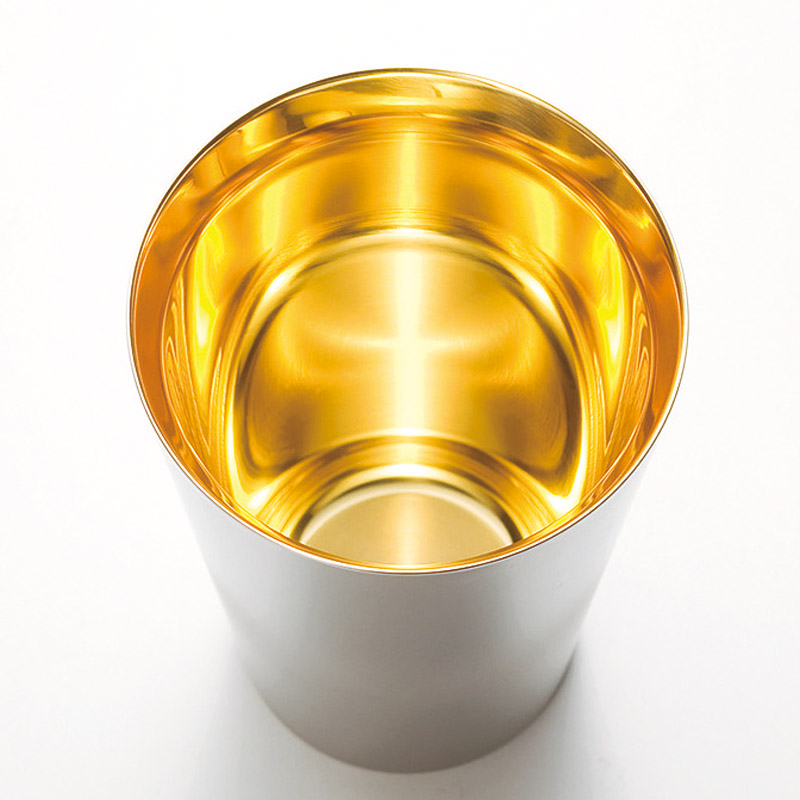 　ステンレスタンブラー 内面金メッキ
